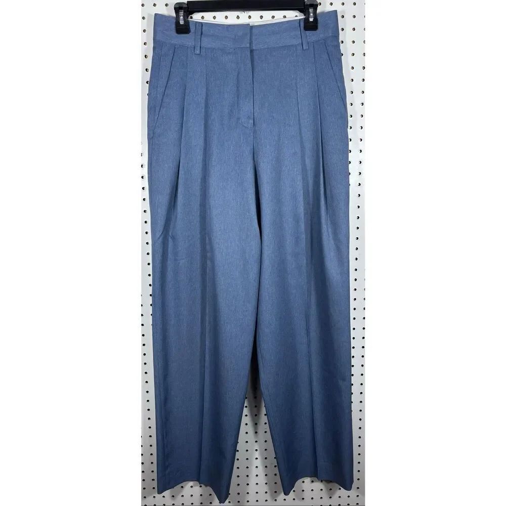 The Frankie shop wide leg pleated trousers size M